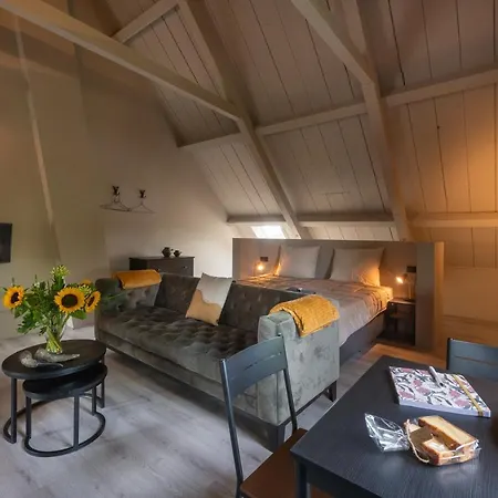 Appartement Landelijke Boerderijkamer, Dichtbij Kinderdijk